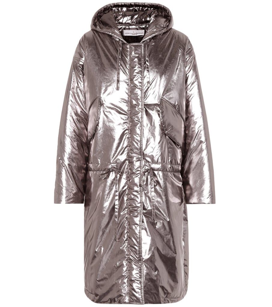 Golden Goose Deluxe Brand Metallic Puffer Coat
