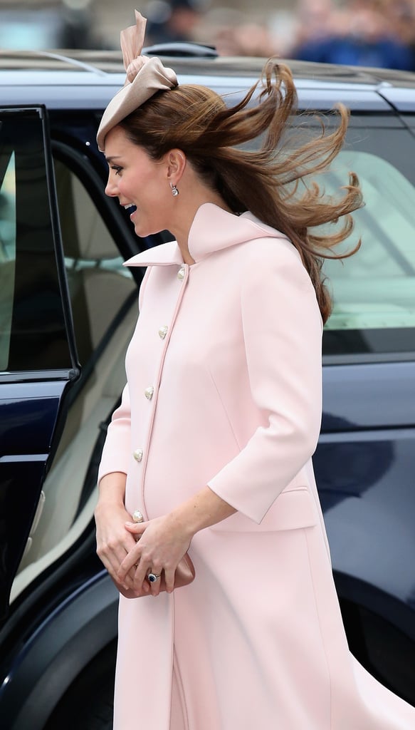 Kate Middleton and the Royal Family at Westminster Abbey