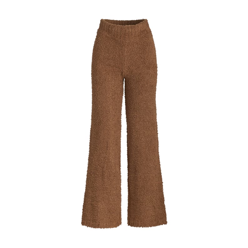 Kim Kardashian Skims Cozy Collection Knit Pant — Camel