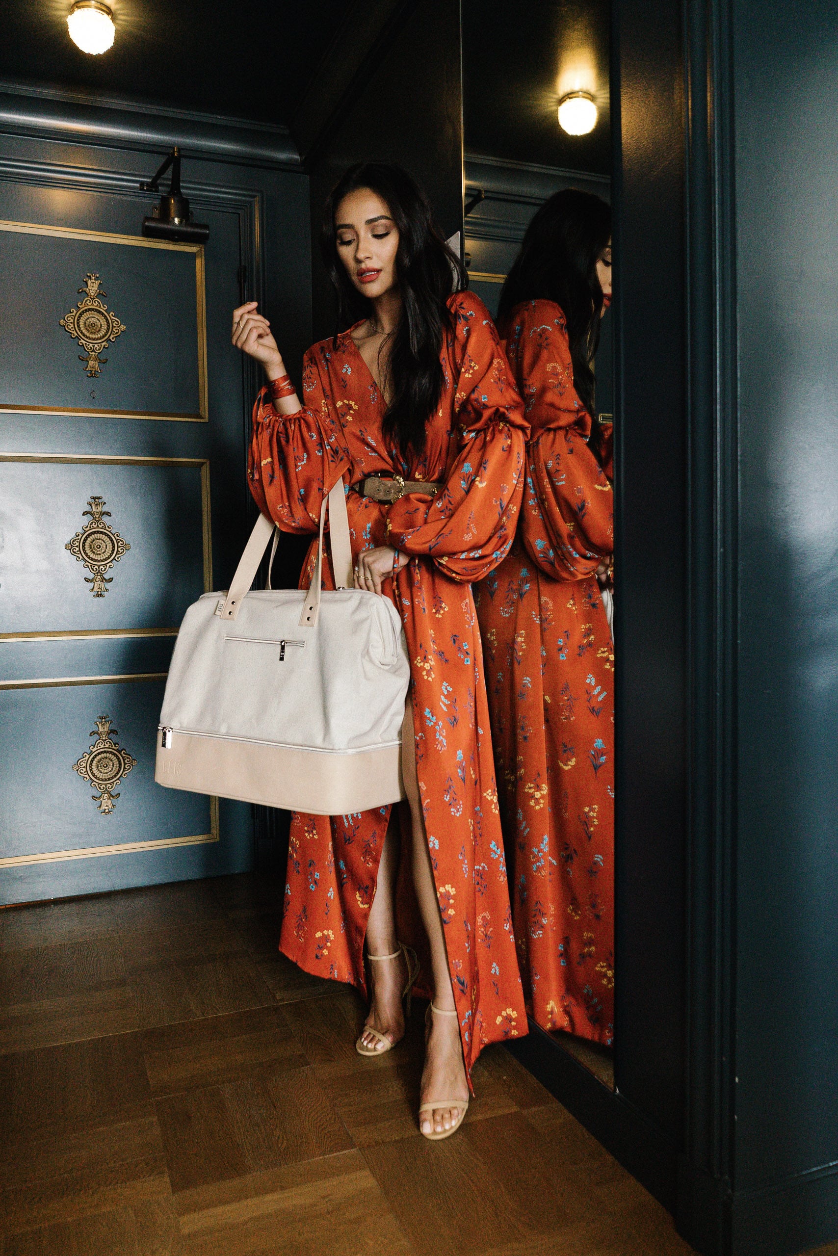 shay mitchell weekender bag