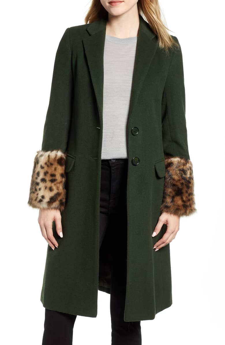 Helene Berman Future College Notch Collar Coat