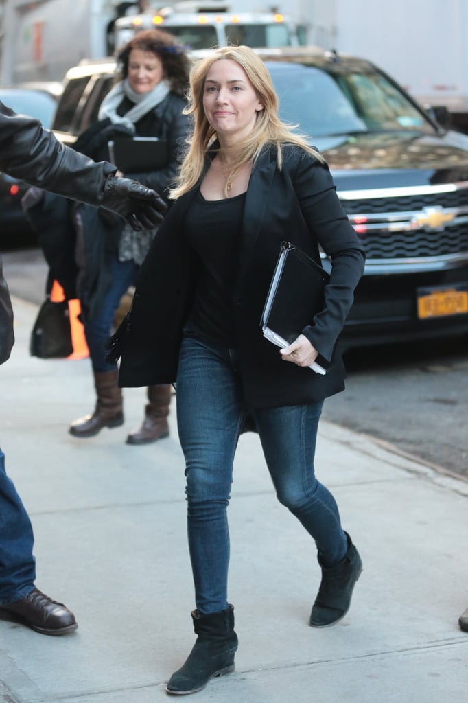 Kate Winslet Out in NYC March 2016