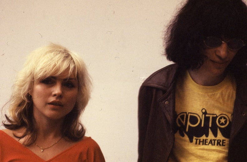 Joey Ramone and Debbie Harry