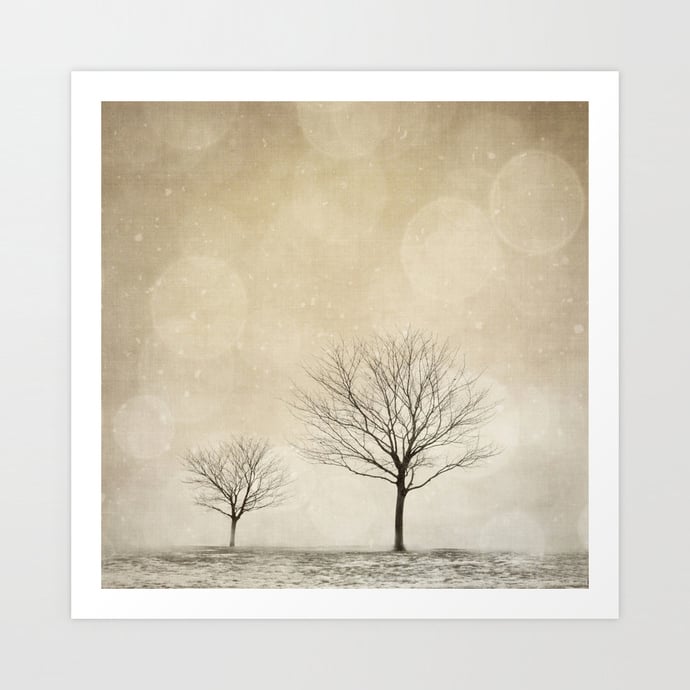 Winter Trees Art Print