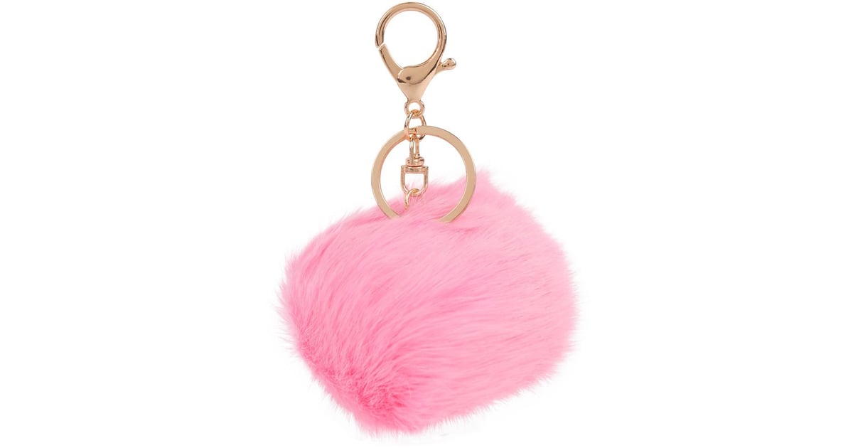 Armitage Avenue Furry Key Chain ($19) | The Best Faux-Fur Accessories ...
