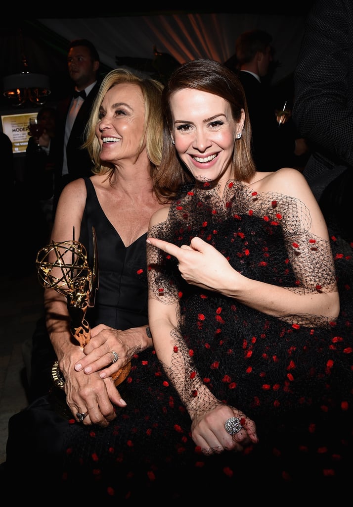 Sarah Paulson was so excited to be in the presence of Jessica Lange.