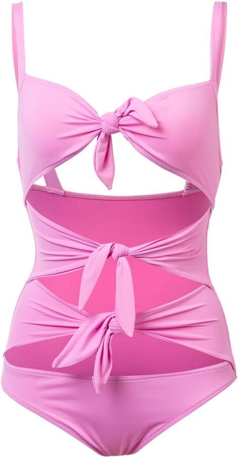 Moschino Tie-Front Swimsuit