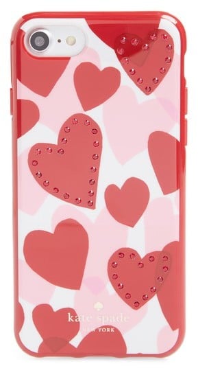 Kate Spade Crystal Heart iPhone 7/8 Plus Case