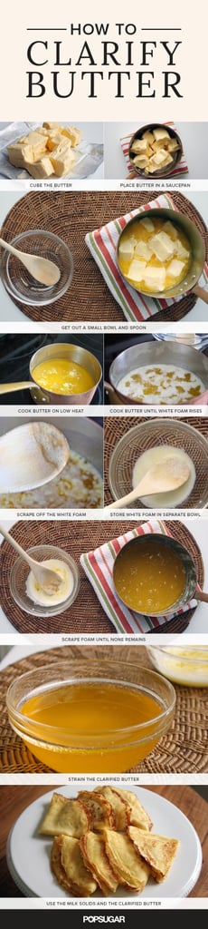 How to clarify butter.