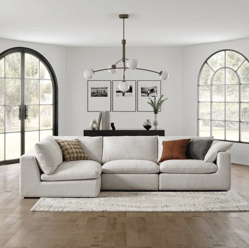 The Best Modern Farmhouse Sofa: Dawson Chaise Sectional Sofa