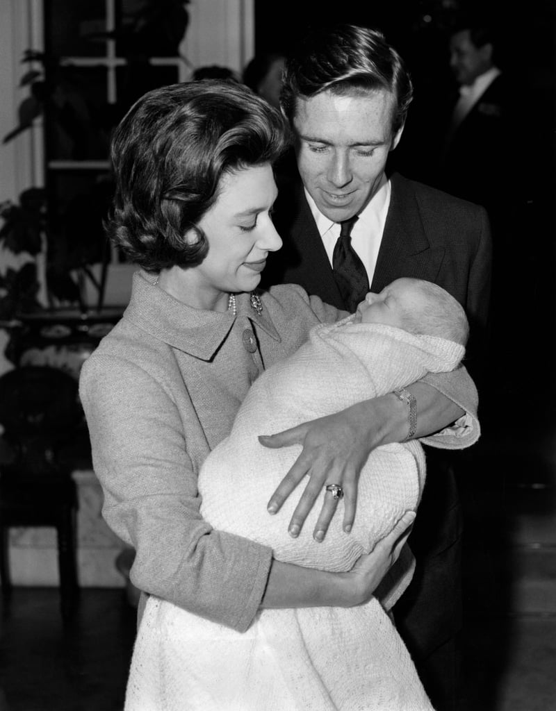 Margaret and her then-husband Antony Armstrong-Jones brought their baby boy from Clarence House to Kensington Palace in the weeks after he was born.