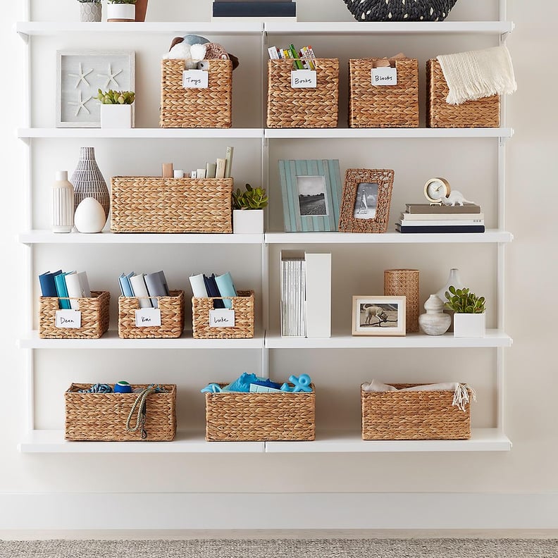 The Container Store Hyacinth Storage Bins with Handles