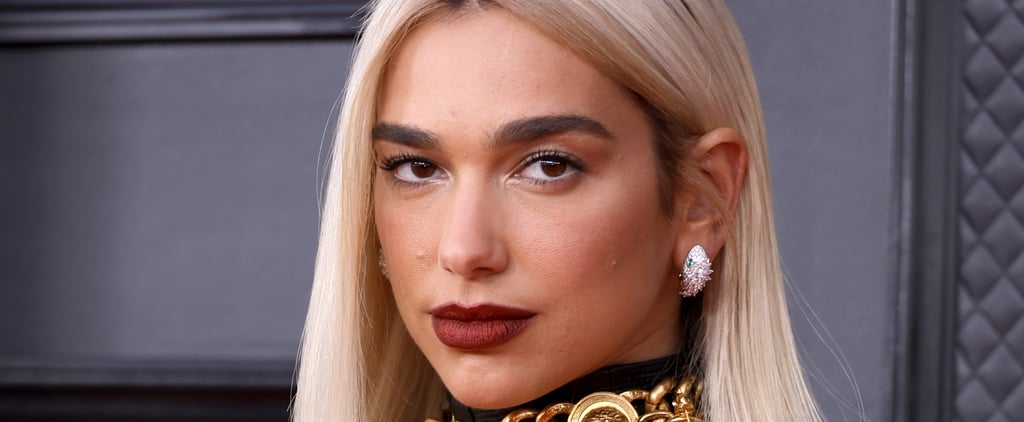 Dua Lipa Debuts Blond Hair Color at 2022 Grammys