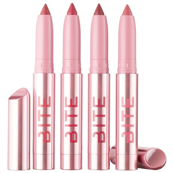 Bite Beauty Millennial Pinks 4-Piece Mini Power Move Creamy Matte Lip Crayon Set