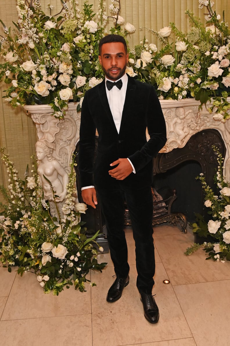 Lucien Laviscount at the British Vogue and Tiffany & Co. BAFTAs Afterparty