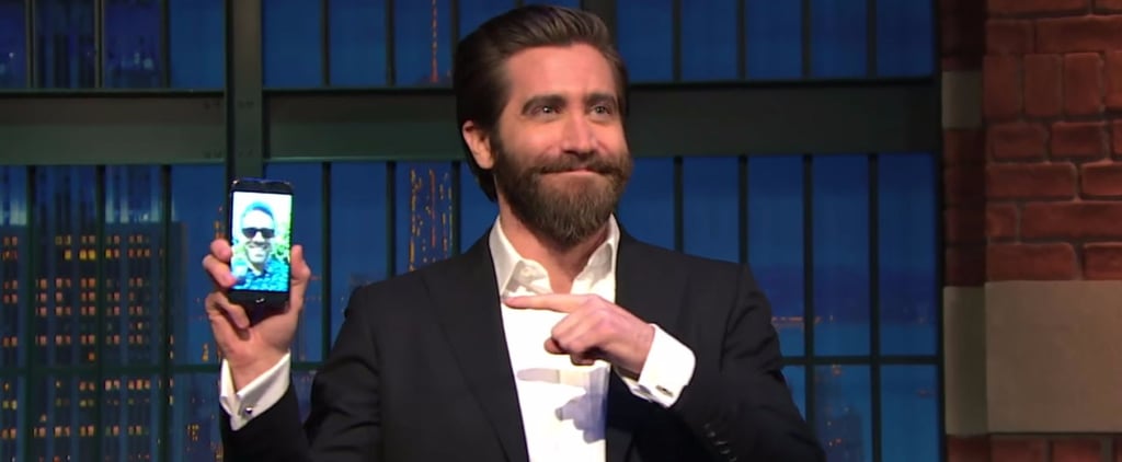 Jake Gyllenhaal FaceTiming Ryan Reynolds on Seth Meyers