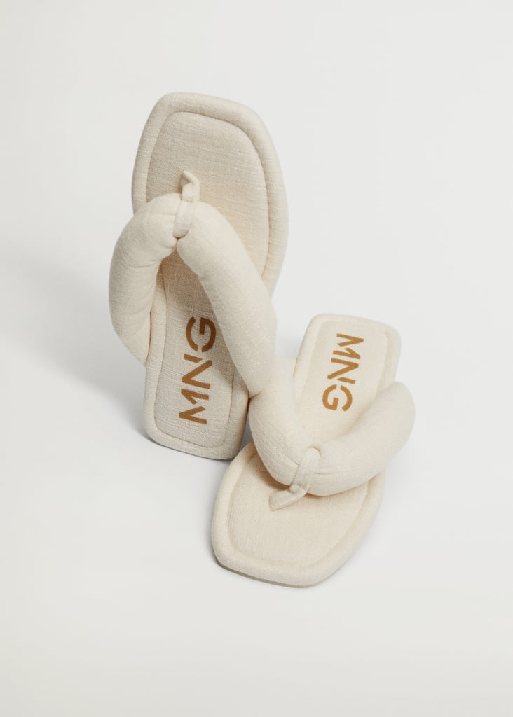 Mango Quilted Cotton Sandals