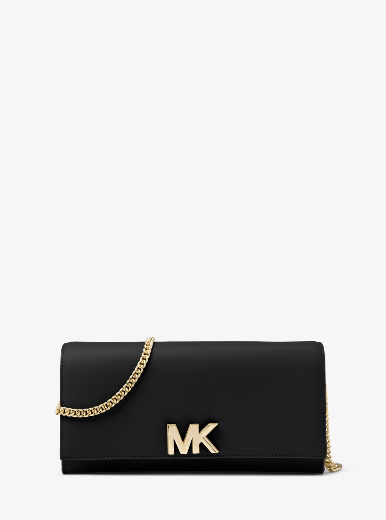 Michael Kors Mott Leather Chain Wallet 