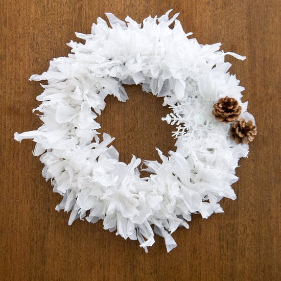 Plastic Bag Wreath