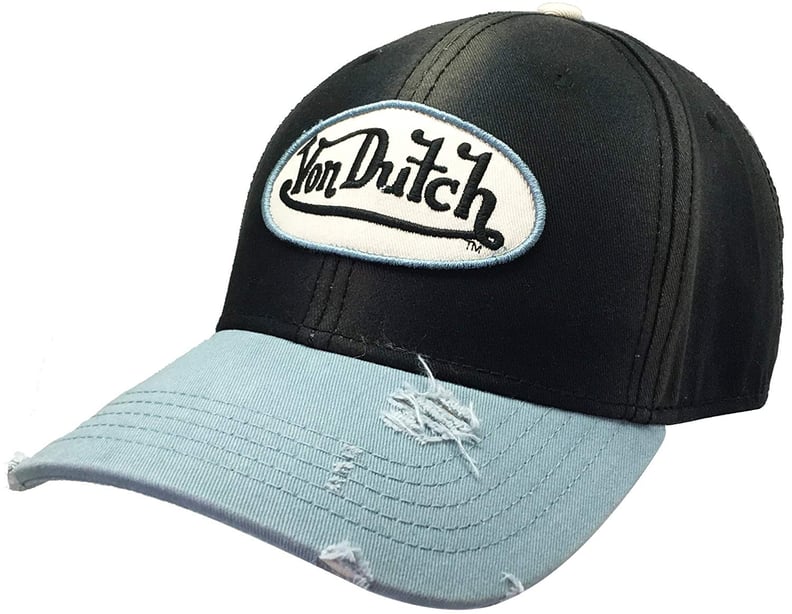 Von Dutch Dad Distressed Baseball Cap Vintage Style