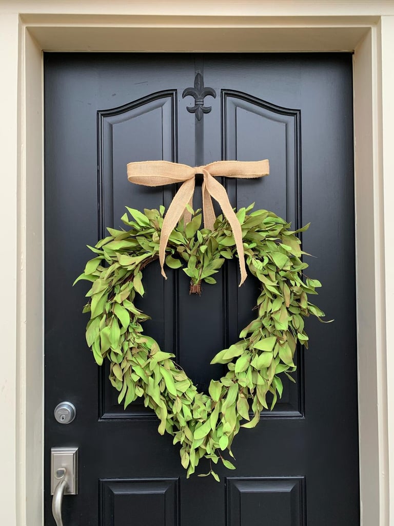 Green Valentine's Day Wreath