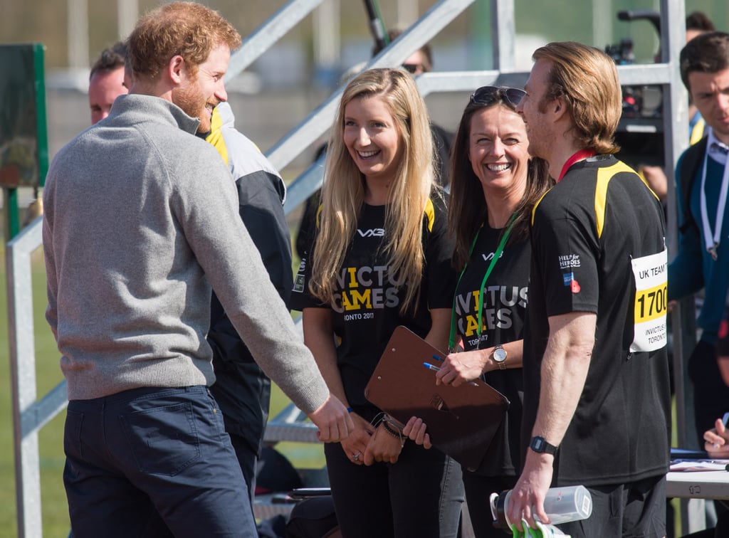 Prince Harry at Invictus Games Trials April 2017