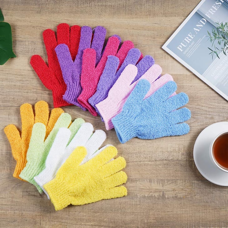 10 Pairs Exfoliating Bath Gloves | Bestselling Bath Products on Amazon ...
