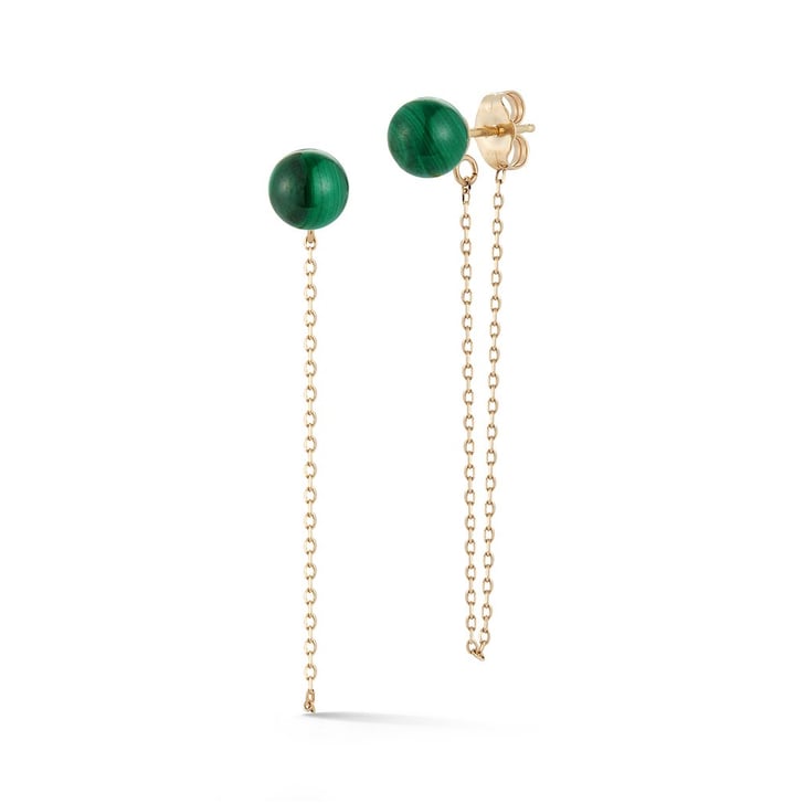 twisted gold hoops earrings