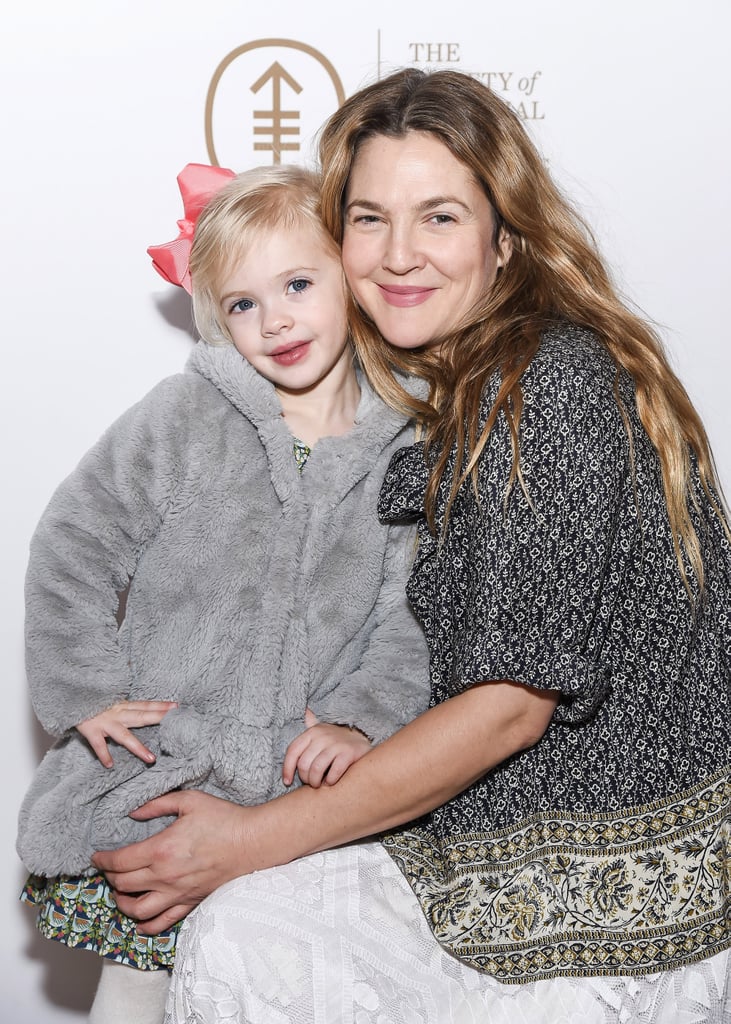 Drew Barrymore and Daughter at Society of MSK Event 2017