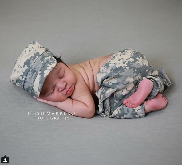 Military families should totally steal this look.