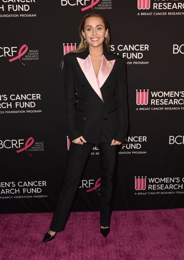 Miley Cyrus Tom Ford Pantsuit February 2019