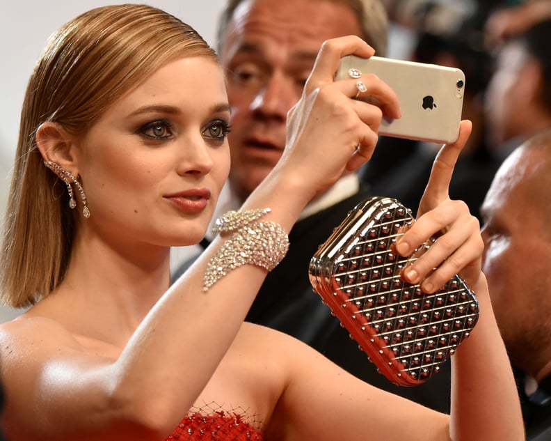 Bella Heathcote Snapped a Photo, Showing Off Her Stunning Diamonds