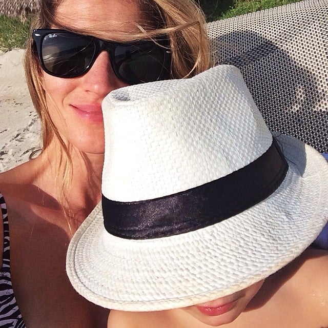 Gisele Bündchen and Ben Brady soaked up some vitamin D in the sun.
Source: Instagram user giselebundchen