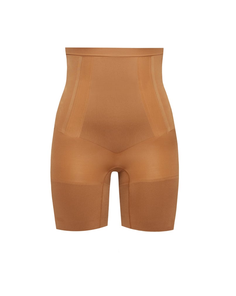 Spanx OnCore High-Waisted Mid-Thigh Shorts