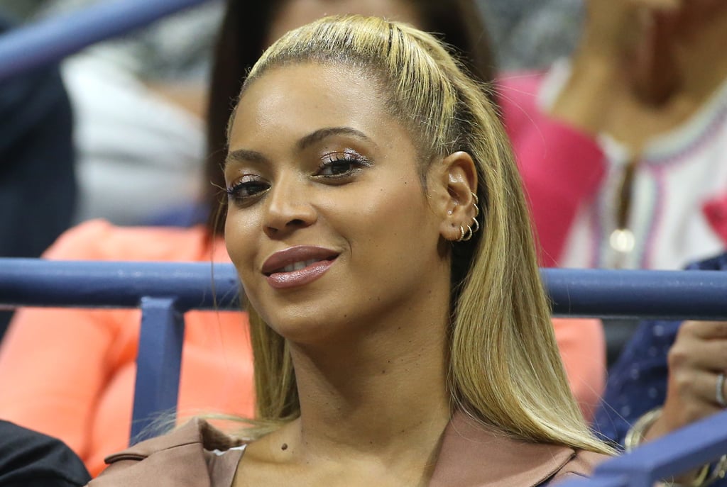 Beyonce and Jay Z Watching Serena Williams at the US Open