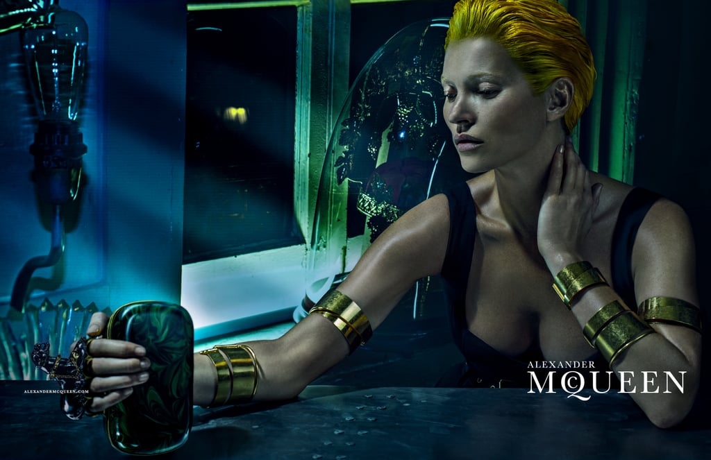 Kate Moss in Alexander McQueen Spring 2014 Campaign