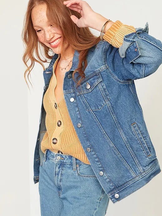 Old Navy Oversized Boyfriend Jean Jacket