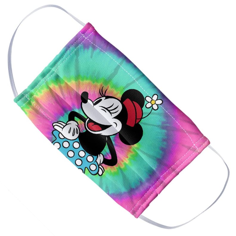 Minnie Mouse Tie Dye Cloth Face Mask