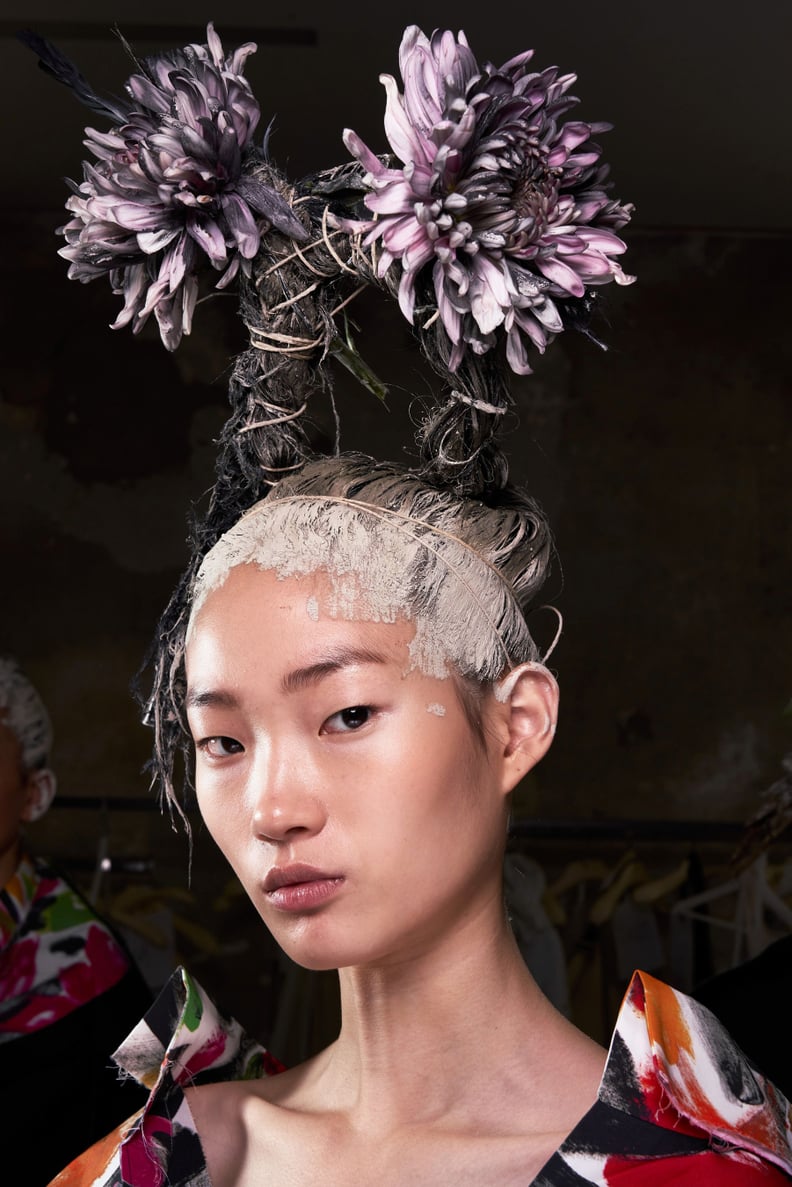 Spring 2020 Runway Beauty Trends: Flower Children