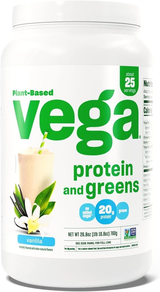 Vega Protein and Greens Protein Powder, Vanilla