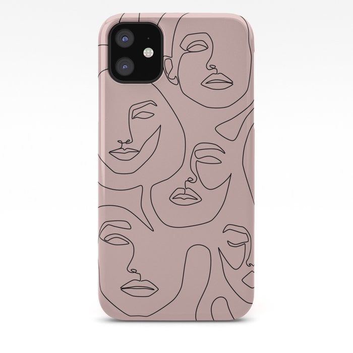 Explicit Design Blush Faces iPhone Case