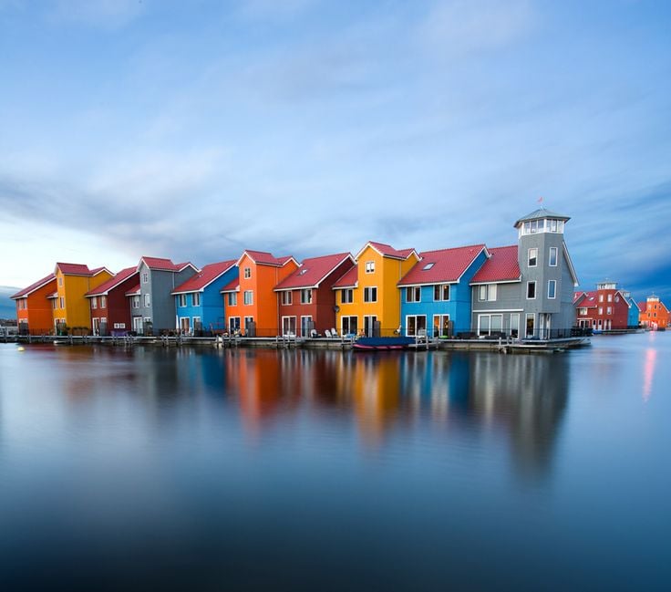 Viewpoint Ingang Jachthaven Reitdiep (Waterworld), Netherlands