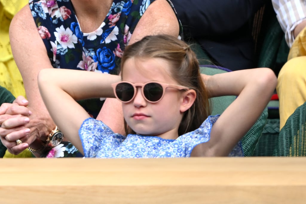 Princess Charlotte's Sunglasses at Wimbledon