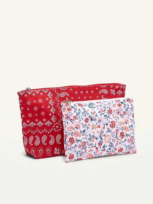 Old Navy Zip-Top Pouch Bag 2-Pack