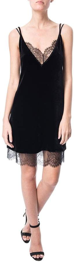 Cami NYC Lara Lace Velvet Underlay Dress