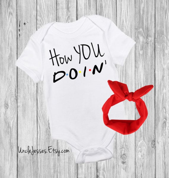 Friends "How You Doin'" Onesie
