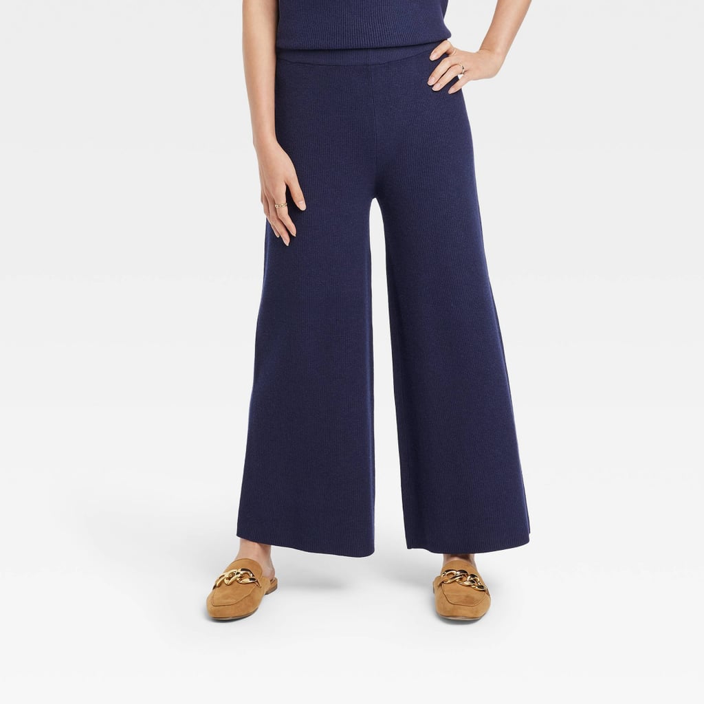Best Black Friday Women's Apparel Deals at Target: A New Day High-Rise Ribbed Sweater Wide-Leg Pants