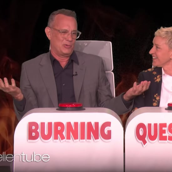 Tom Hanks "Burning Questions" on The Ellen Show Video