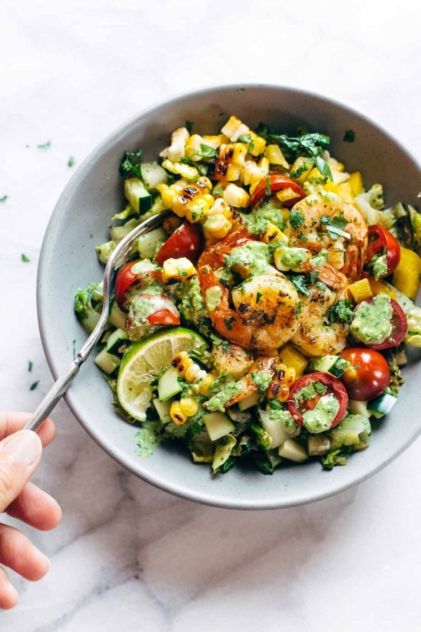 Glowing Grilled Summer Detox Salad