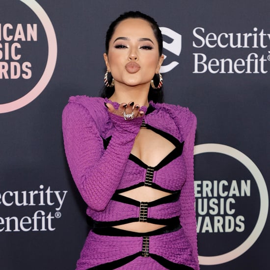 Becky G and BTS's J-Hope at the American Music Awards 2021